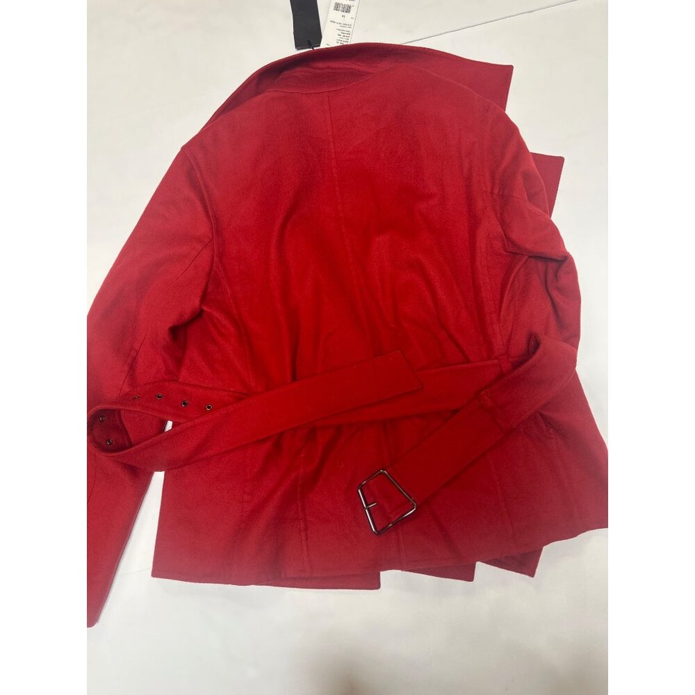 Akris Cashmere Daily Belted Jacket Babushka Size 10 NWT - Picture 5 of 5